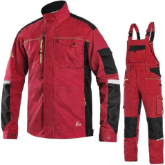 Costum lucru cu pieptar unisex CXS STRETCH 1010-027-270-00 – Canis, alternativa Cadibo – Renania