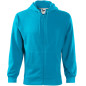 Hanorac de lucru, cu gluga, cu inchidere frontala, unisex, TRENDY ZIPPER