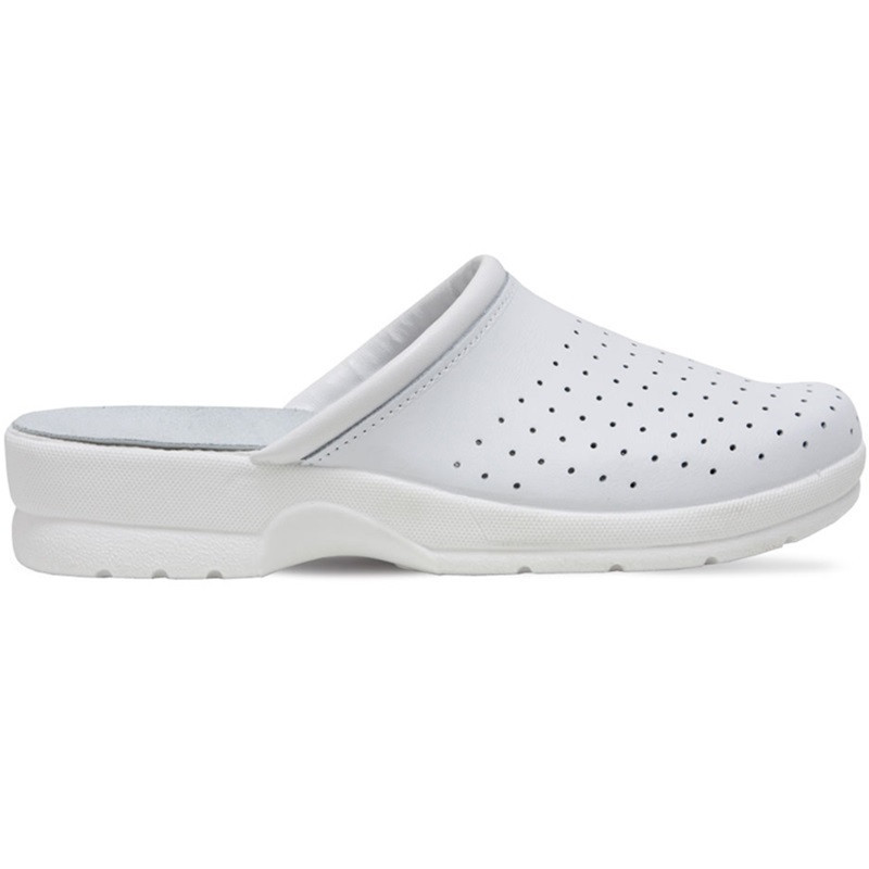 Sabot alb cu talpa ergonomica