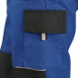 Pantalon de lucru cu pieptar, unisex, LUXY ROBIN