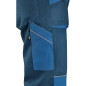 Pantalon de lucru cu pieptar, unisex, LUXY ROBIN