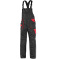 Pantalon de lucru cu pieptar, unisex, ORION KRYSTOF