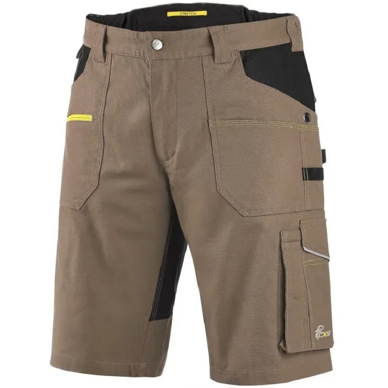 Pantalon scurt de lucru unisex CXS STRETCH 1060-027-270-00 – Canis, alternativa Cadibo – Renania