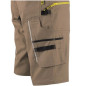 Pantalon de lucru scurt, unisex, STRETCH