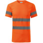 Tricou de lucru, cu maneca scurta, reflectorizant, unisex, HV PROTECT